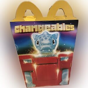 2026 MCDONALDS CHANGEABLES DRINKOBIUS—999 HAPPY MEAL BOX ONLY PROMOTION PREMIUM